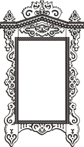 Эскиз наличника