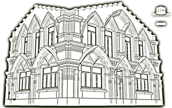 Графические фасады