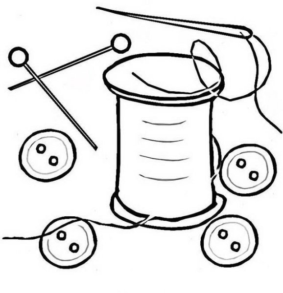 Предметы для раскрашивания детям