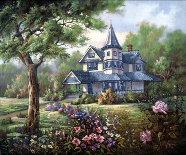 Томас Кинкейд Викторианский сад