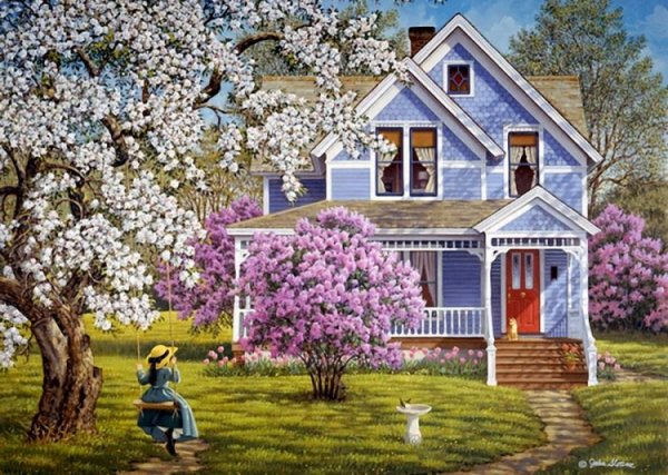 Домик в саду