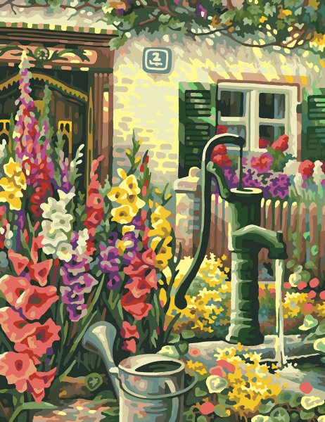 Schipper картина по номерам "ночное кафе" 40х50 см