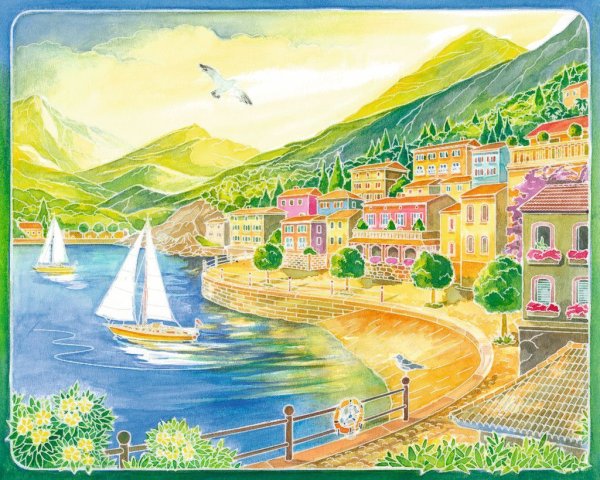Итальянские пейзажи для детей
