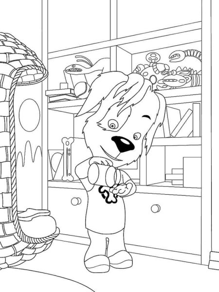 Картинки раскраски Барбоскины