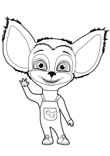 Раскраска "Барбоскины "