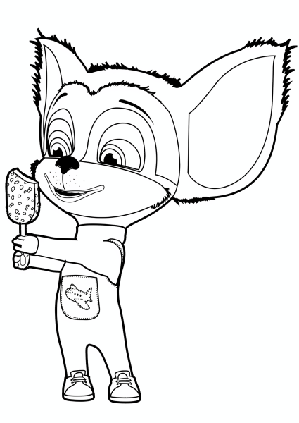 Раскраска Барбоскины Тимоха