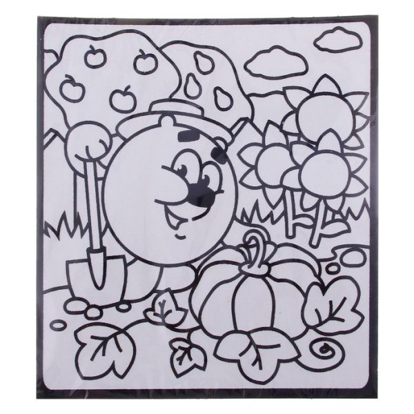 Копатыч огород раскраска