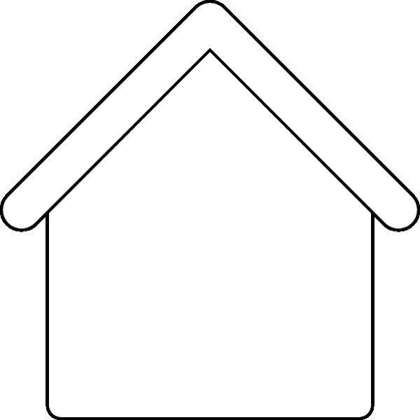 Домик контур