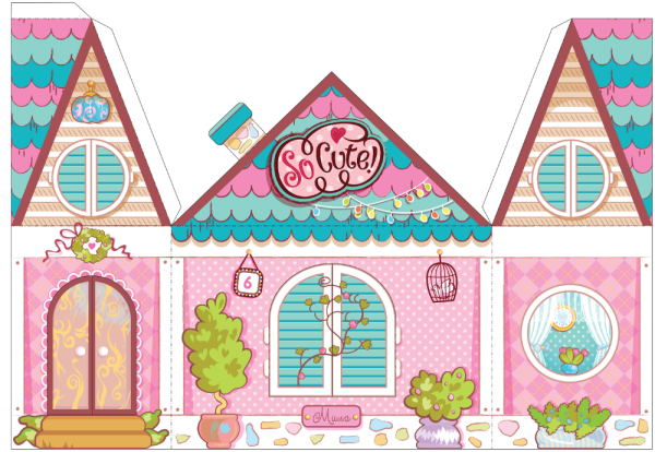 Бумажный домик