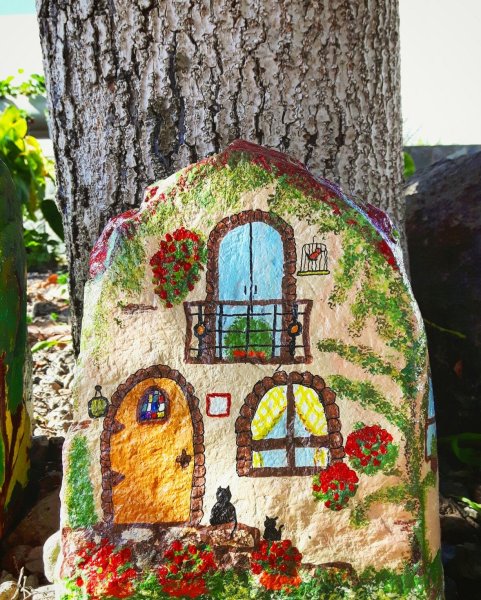 Домик разукрасить