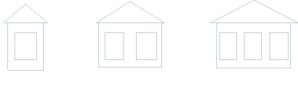 Домики для слогов