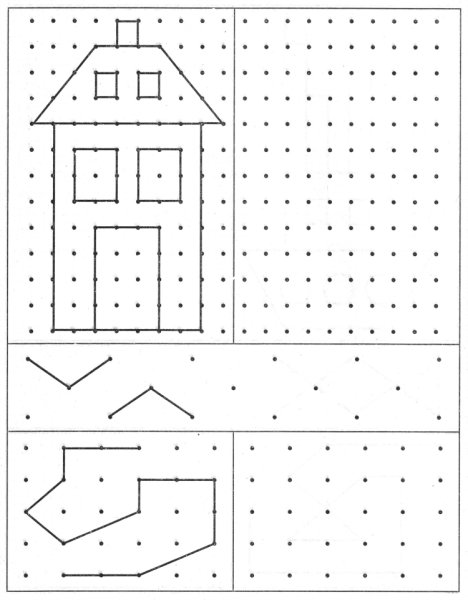 Повтори по точкам для детей