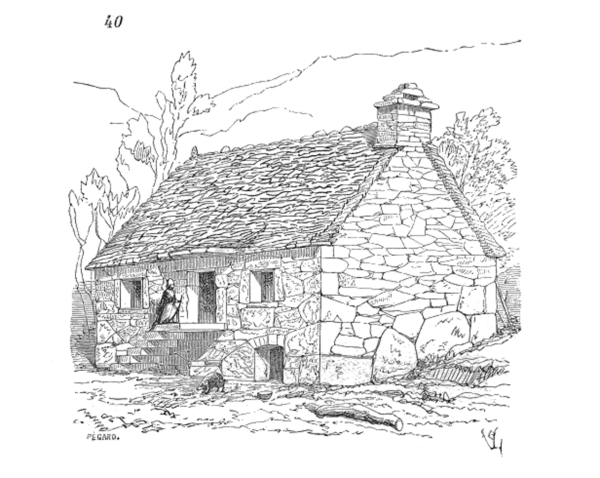 Зарисовки каменных зданий