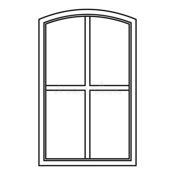 Окно контур