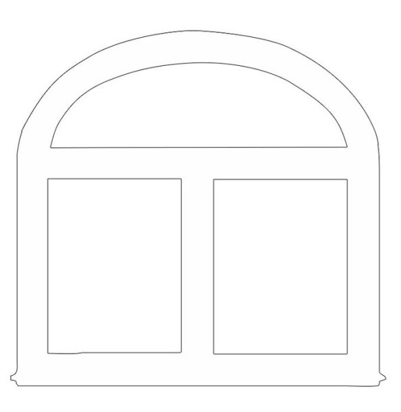 Окошки для домика