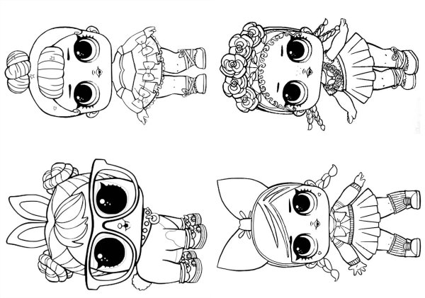 ЛОЛ для раскрашивания и вырезание