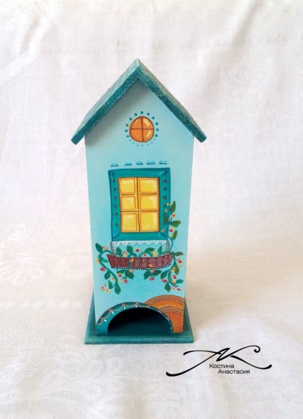 Чайный домик роспись