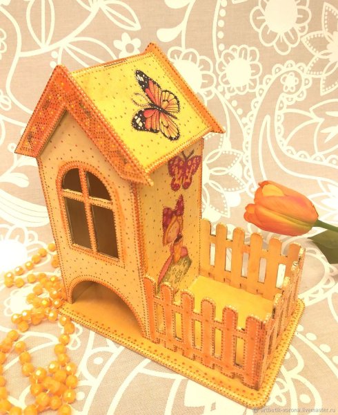 Чайный домик с конфетницей