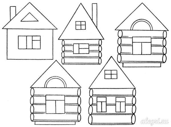 Домик по для детей 5 лет
