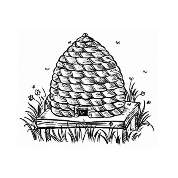 Улей раскраска для детей