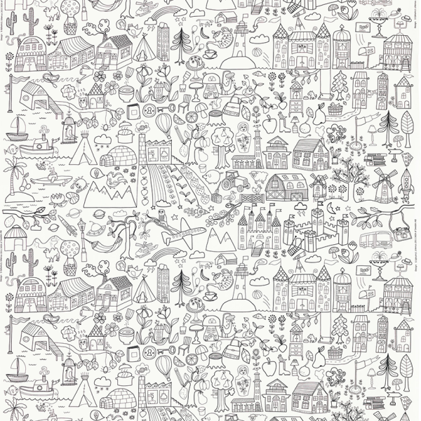 Рулон для раскрашивания икеа