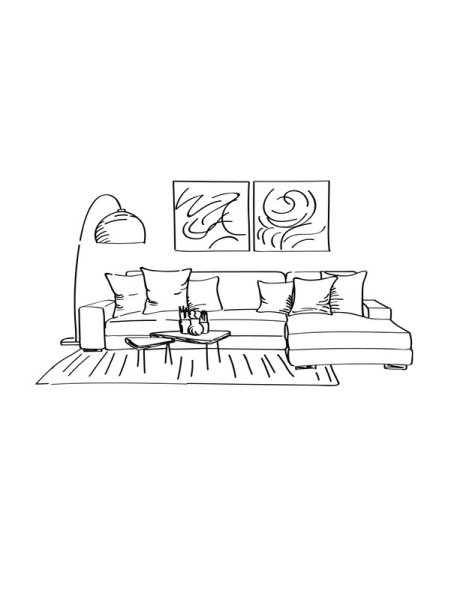 Хюгге раскраска