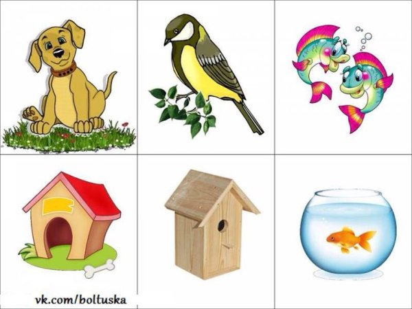 Игра для детей чей домик