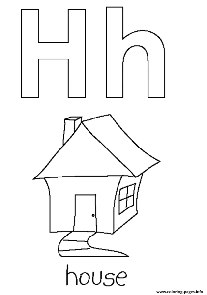 Буква h в английском языке для детей