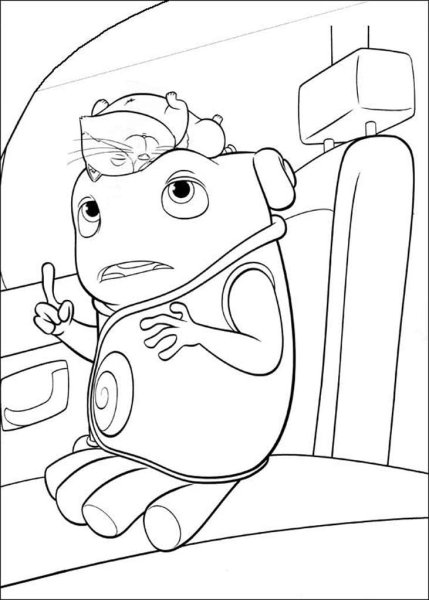 Раскраски дом мультфильм