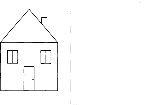 Формы домиков для рисования