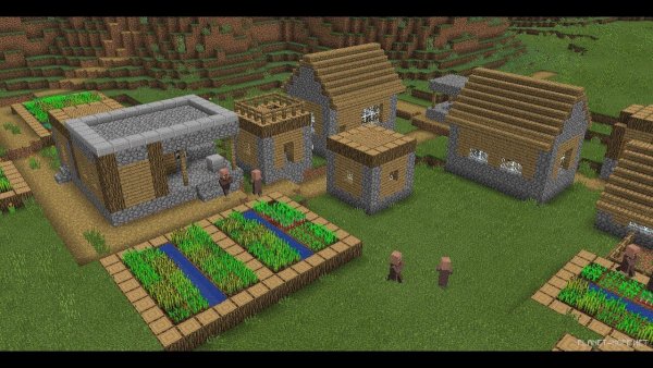 Деревня жителей