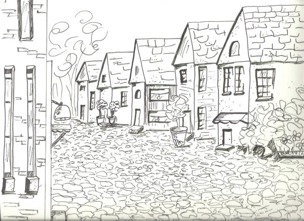 Средневековый город в перспективе