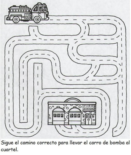 Лабиринт с машинками для детей