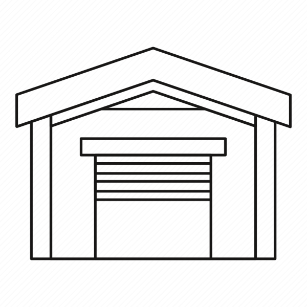 Гараж раскраска для детей