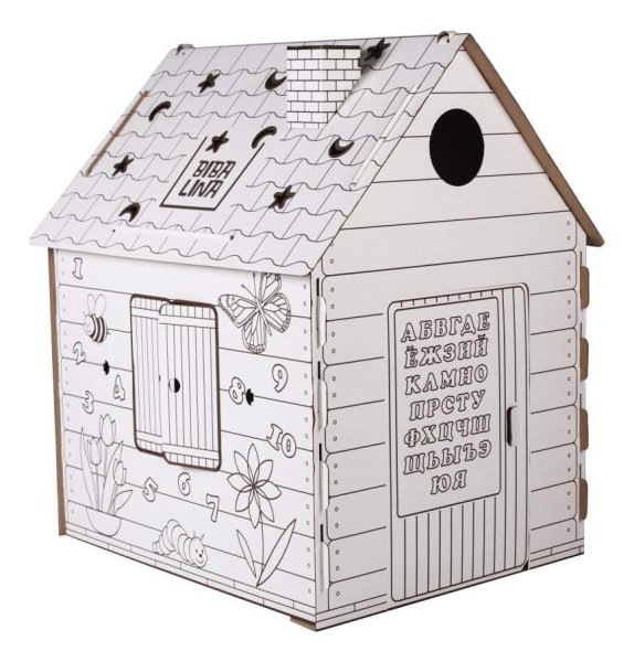 Картонный домик BIBALINA кдр03-001 110/98/75