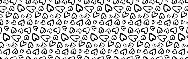 Сердечки фон раскраска