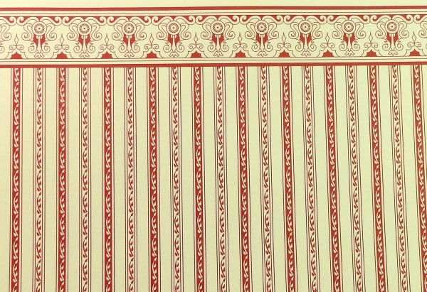 Обои для кукольного домика