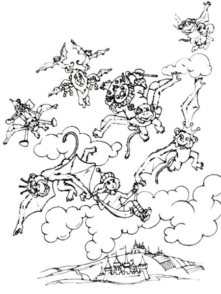 Волшебник изумрудного города раскраска Элли и Тотошка