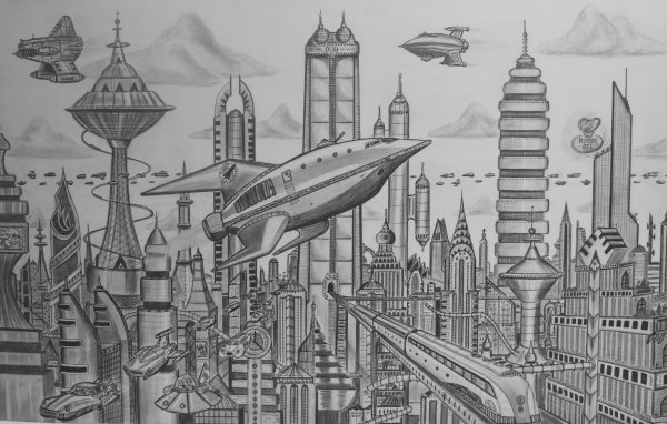 Футурама город будущего