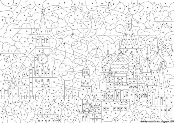 Раскраска по номерам