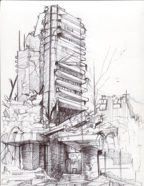 Халф лайф 2 разрушенный город