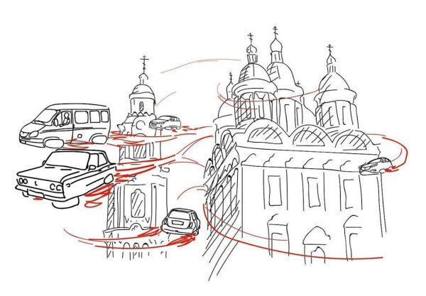 Раскраска Астрахань