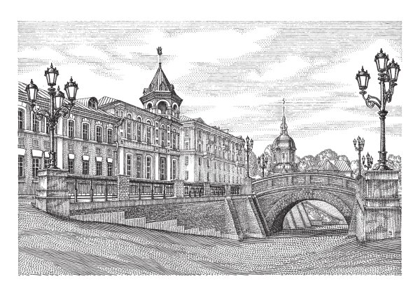 Каменный мост Воронеж