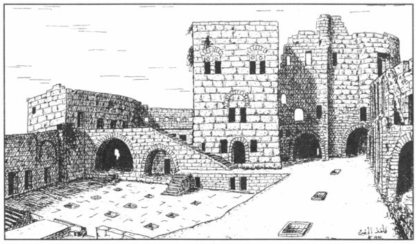 Крепость Нарын кала рисунок