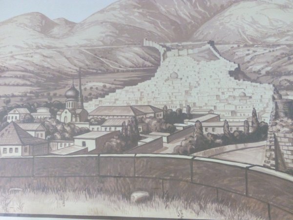 Дербент Дербентская крепость рисунки