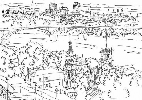 Нижний Новгород раскраска