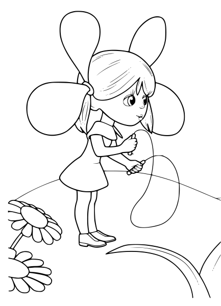 Приключения Незнайки и его друзей раскраска