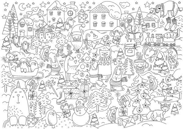 Плакаты на стену раскраска