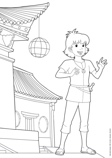 Эстебан раскраска