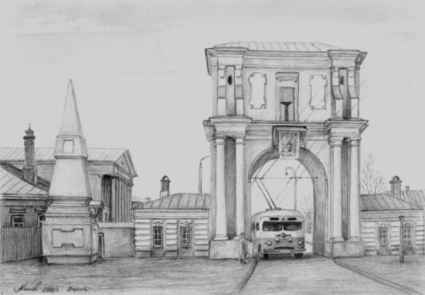 Рисунки города Калуги